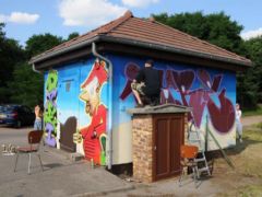 2008 Juillet - Peinture Postes Electriques